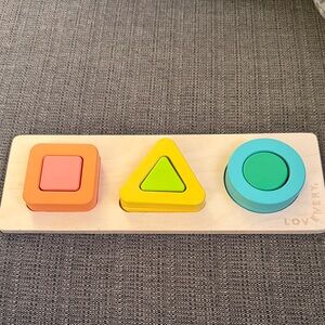 Lovevery Wooden Shape Stacker Puzzle